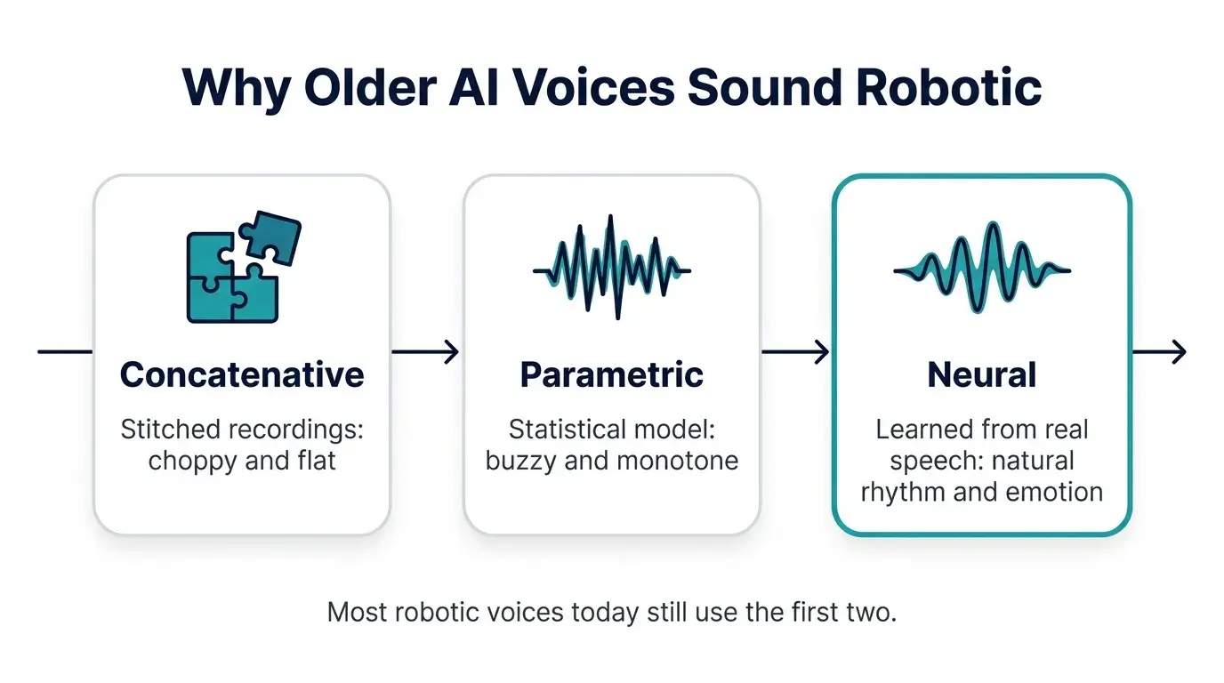 Why does AI voice sound robotic? 10 questions answered